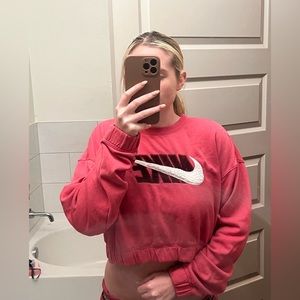Nike crop sweatshirt